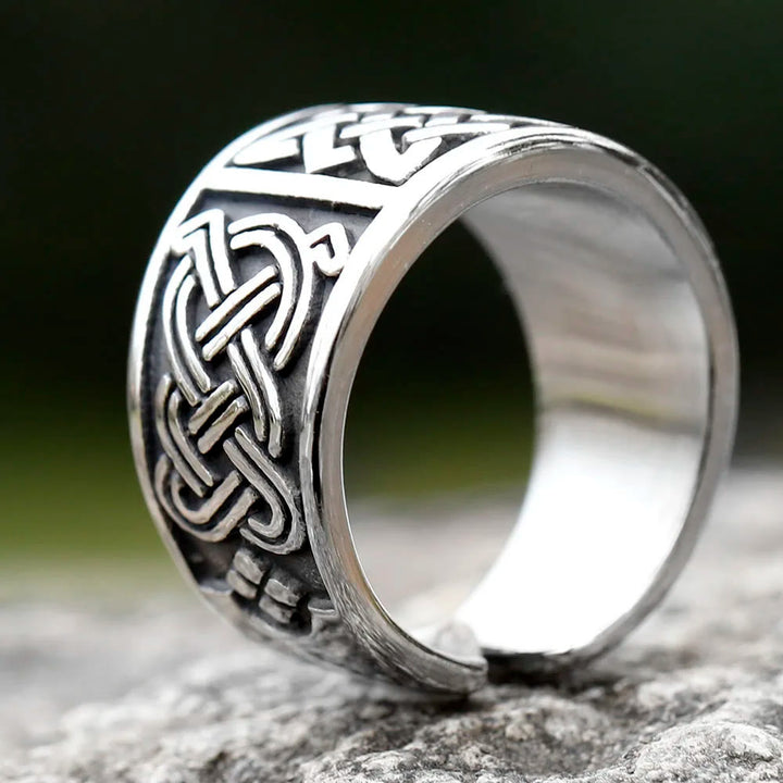 WorldNorse Celtic Knot  Signet Ring