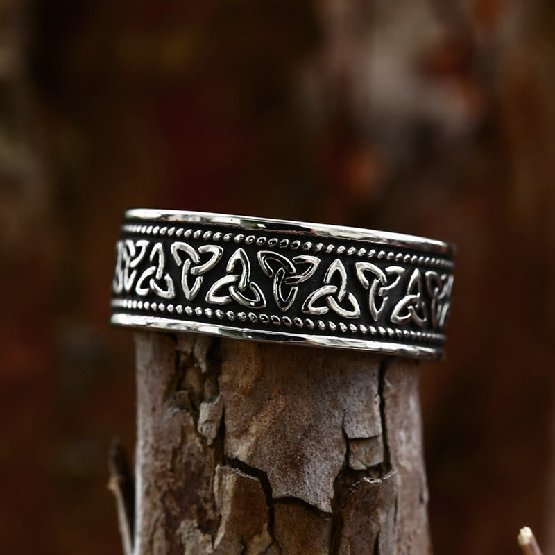 WorldNorse Nordic Triquetra Celtic Ring - image 3
