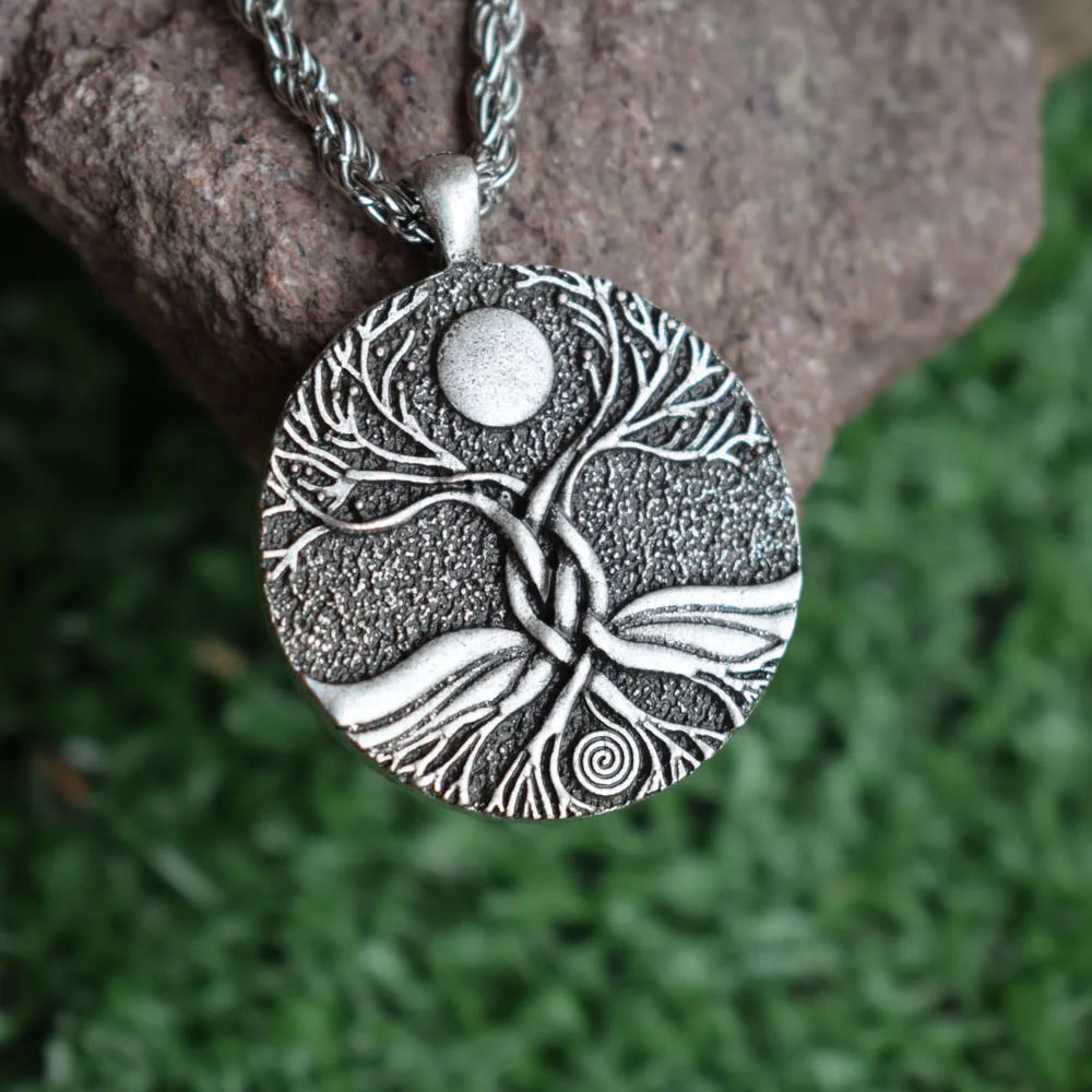 WorldNorse Yggdrasil Stainless Steel Necklace - image 2
