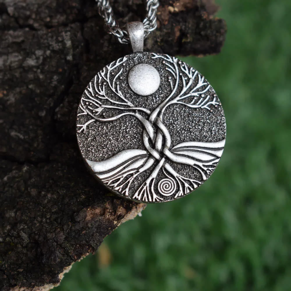 WorldNorse Yggdrasil Stainless Steel Necklace - image 1