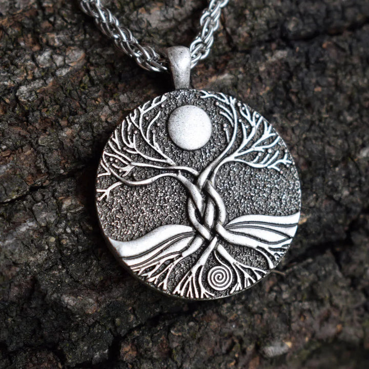 WorldNorse Yggdrasil Stainless Steel Necklace - Necklace - image 0