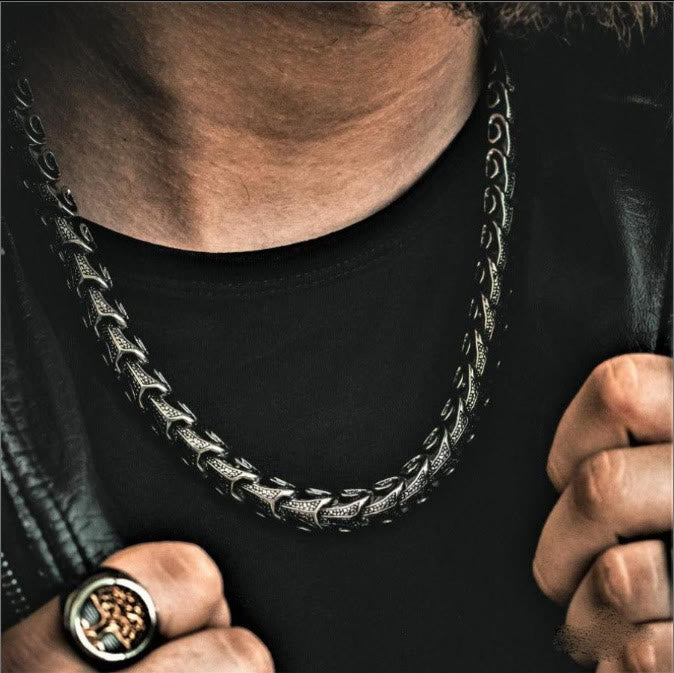 WorldNorse Ouroboros Dragon Necklace - image 1