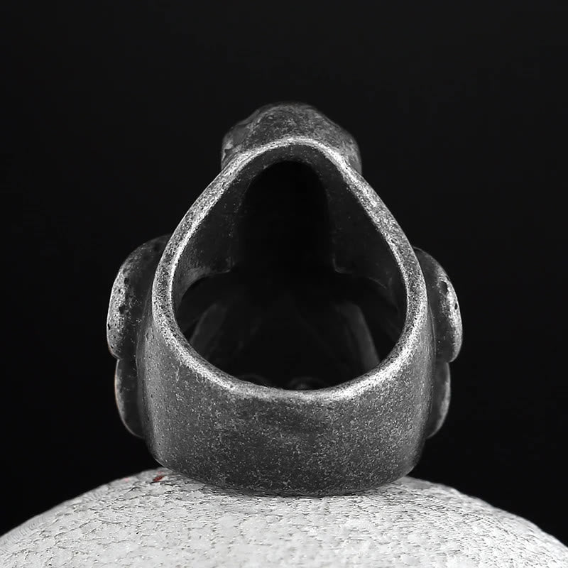 WorldNorse Octopus Skull Punk Stainless Steel Seaman Ring - image 11