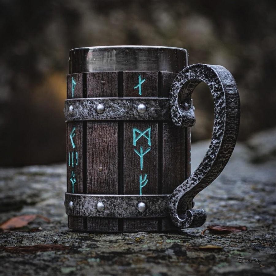 WorldNorse Runes Tankard Drinking Mug