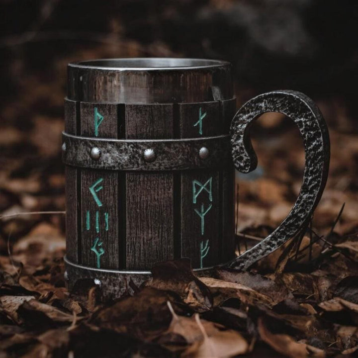 WorldNorse Runes Tankard Drinking Mug