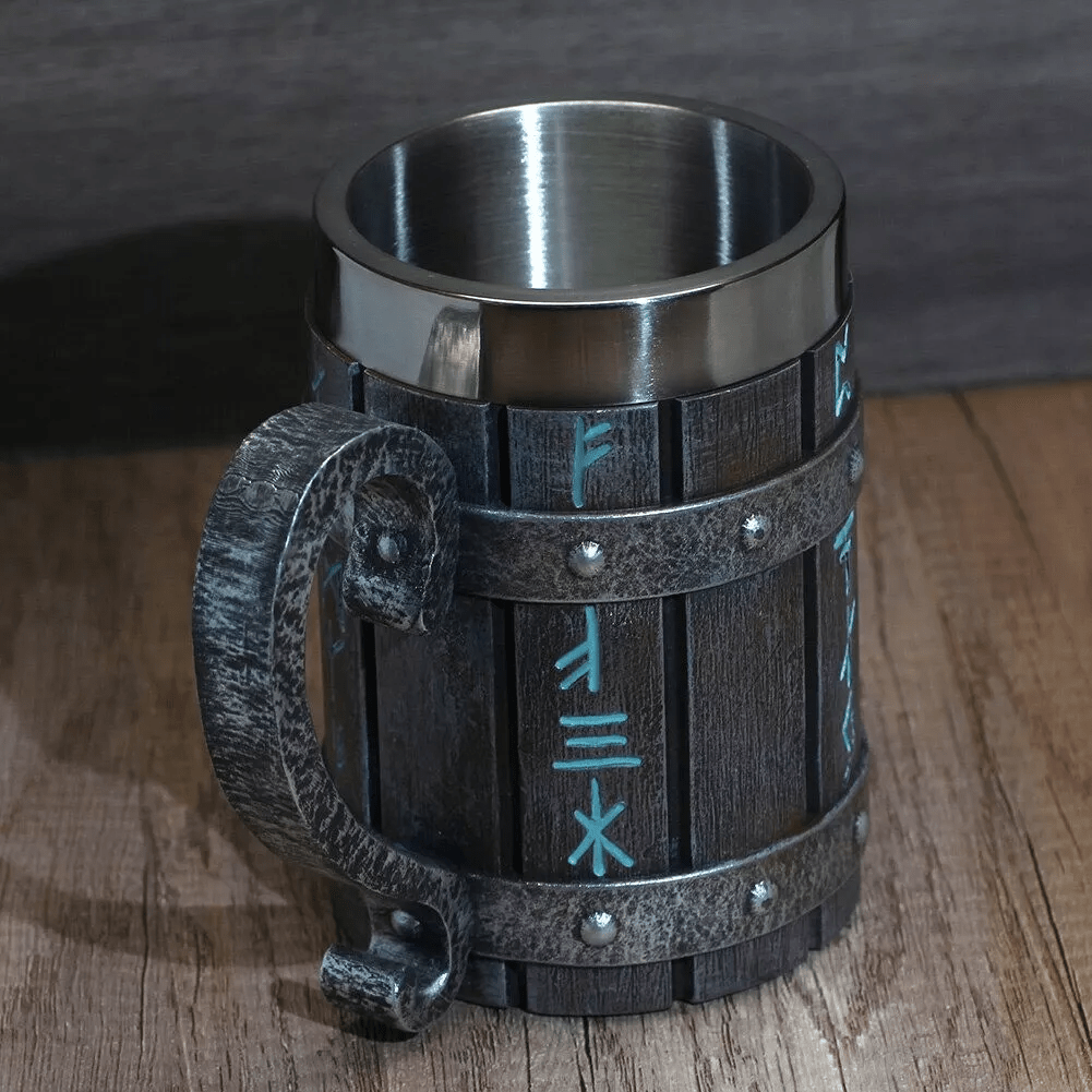 WorldNorse Runes Tankard Drinking Mug