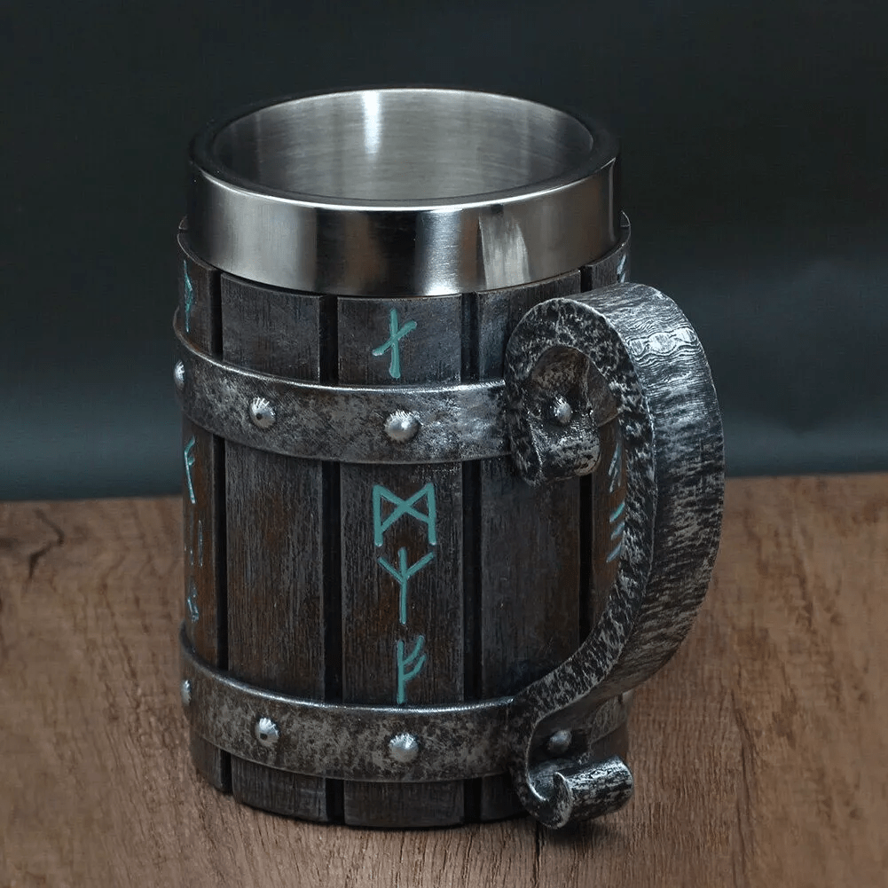 WorldNorse Runes Tankard Drinking Mug