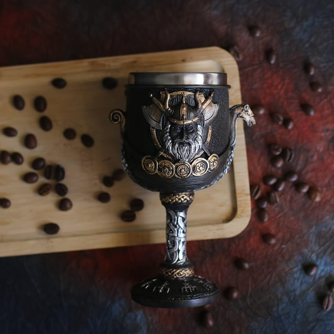 WorldNorse Viking Warrior Goblet - image 4