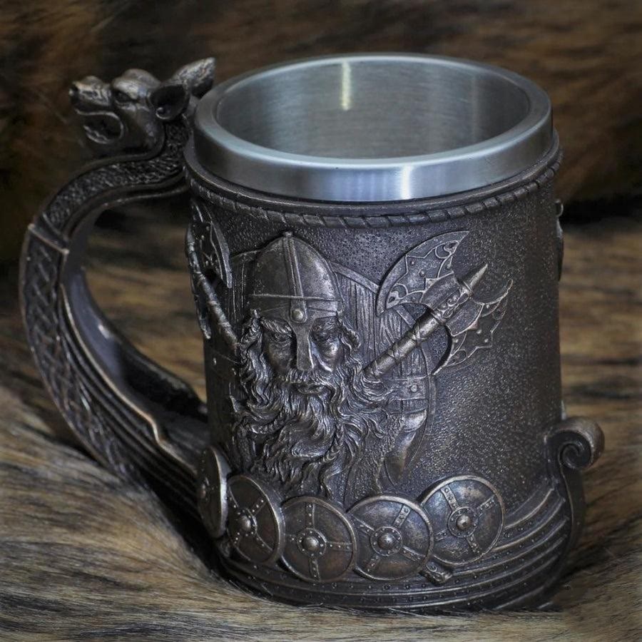 WorldNorse Viking Dragon Ship Drakkar Mug