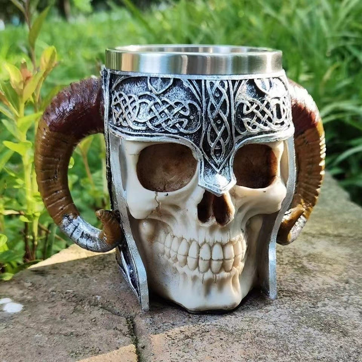 WorldNorse Skull And Crossbones Beer Mug