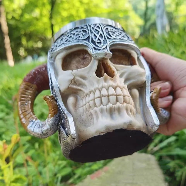 WorldNorse Skull And Crossbones Beer Mug