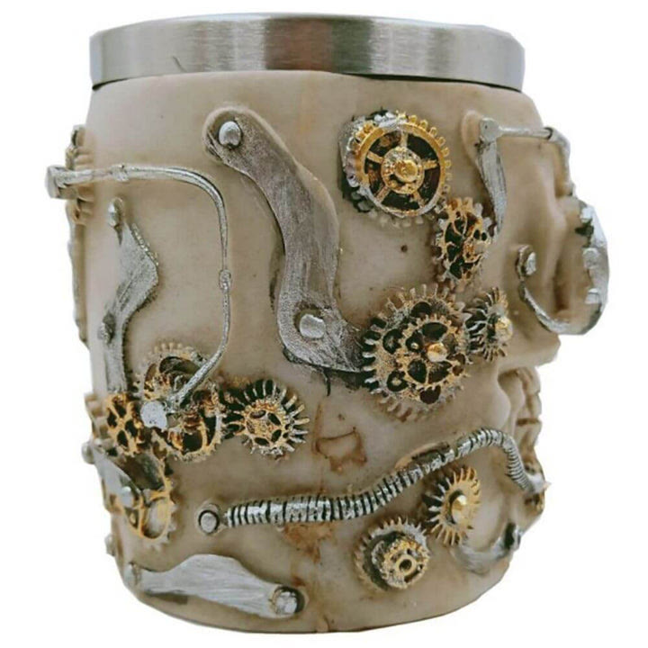 WorldNorse Steampunk Styler Skull Mug