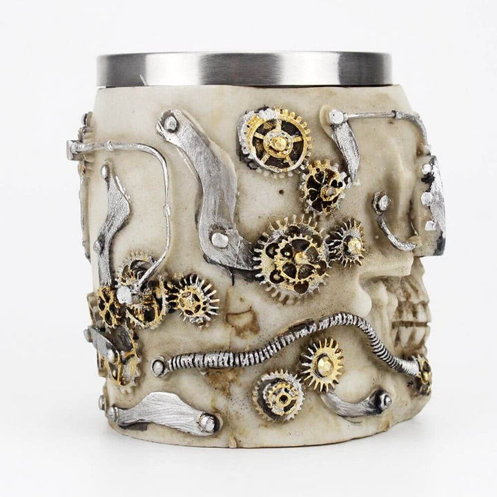 WorldNorse Steampunk Styler Skull Mug