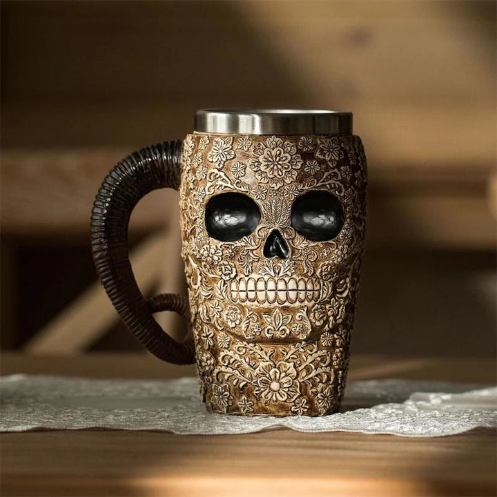 WorldNorse The Catrina Skull Mug