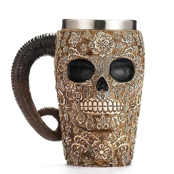 WorldNorse The Catrina Skull Mug