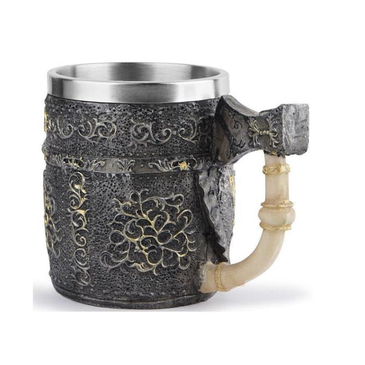 WorldNorse Viking Skull Warrior Mug