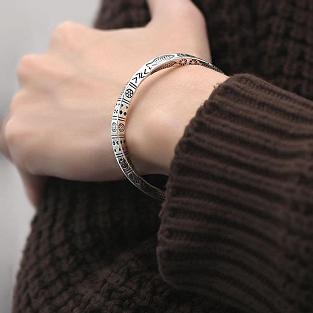 WorldNorse Nordic Silver Viking Bracelet - image 1