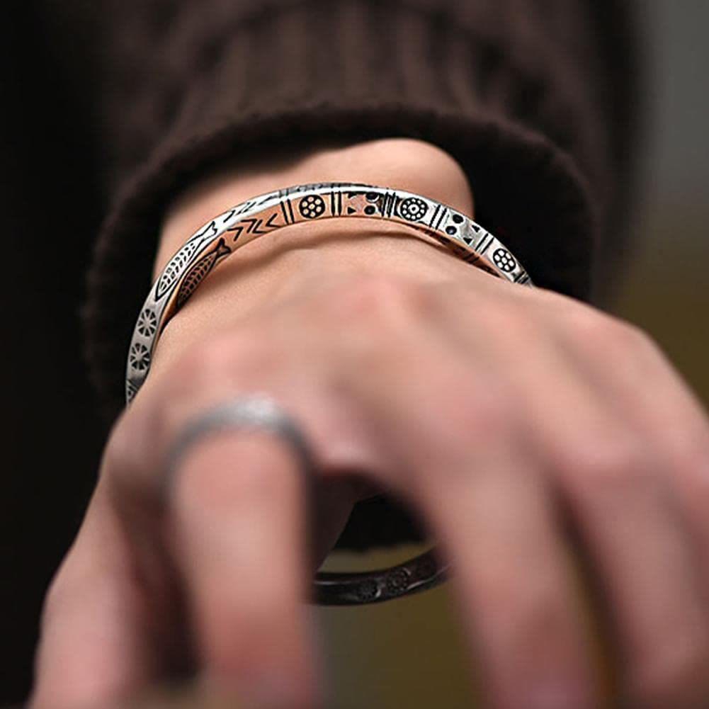 WorldNorse Nordic Silver Viking Bracelet - image 3