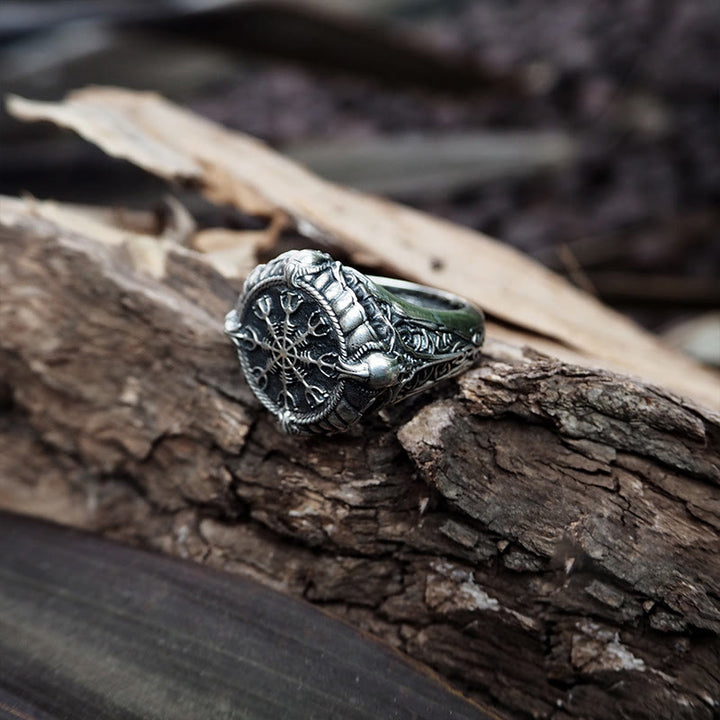 WorldNorse Helm Of Awe Mythology Ring - image 3