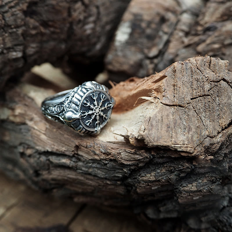 WorldNorse Helm Of Awe Mythology Ring - image 1
