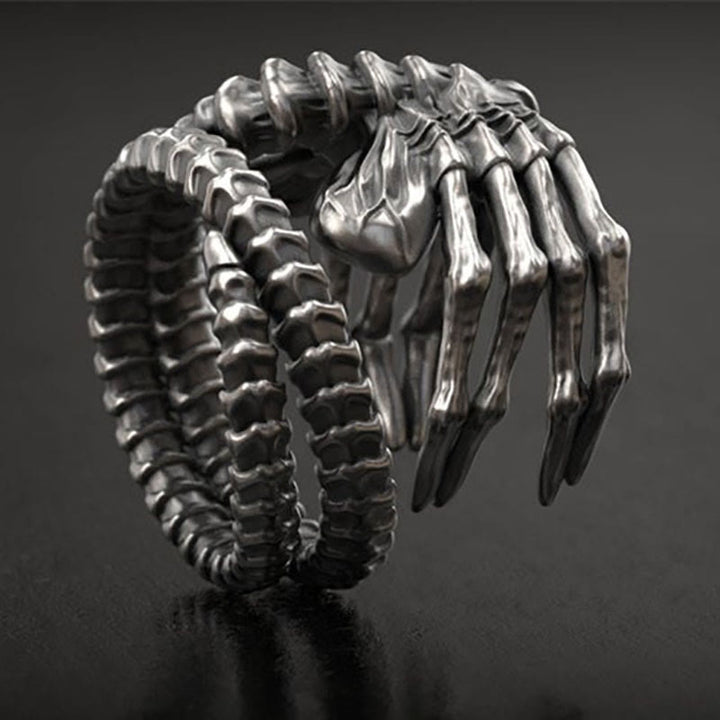 FREE Today: Alien Facehugger Claw Skull Ring