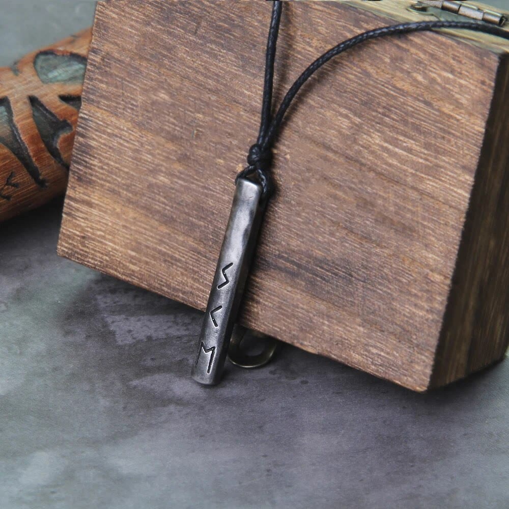 WorldNorse Viking Rune Lunar Month Necklace - Style#9 - image 9