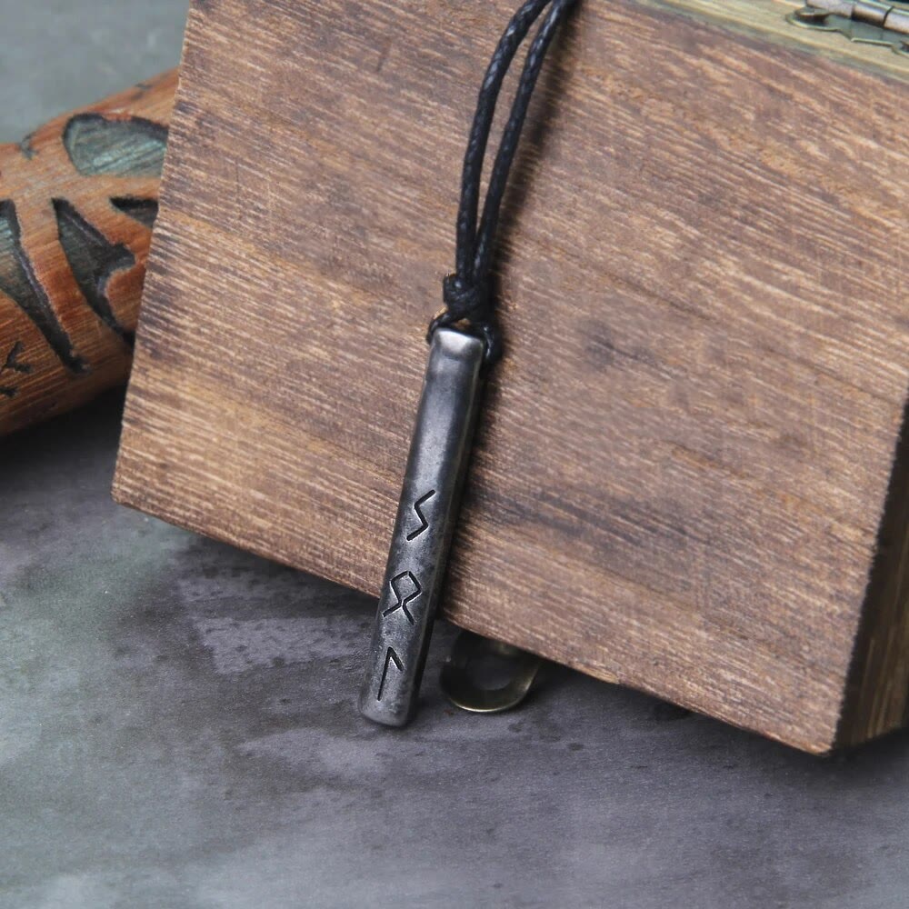 WorldNorse Viking Rune Lunar Month Necklace - Style#11 - image 11