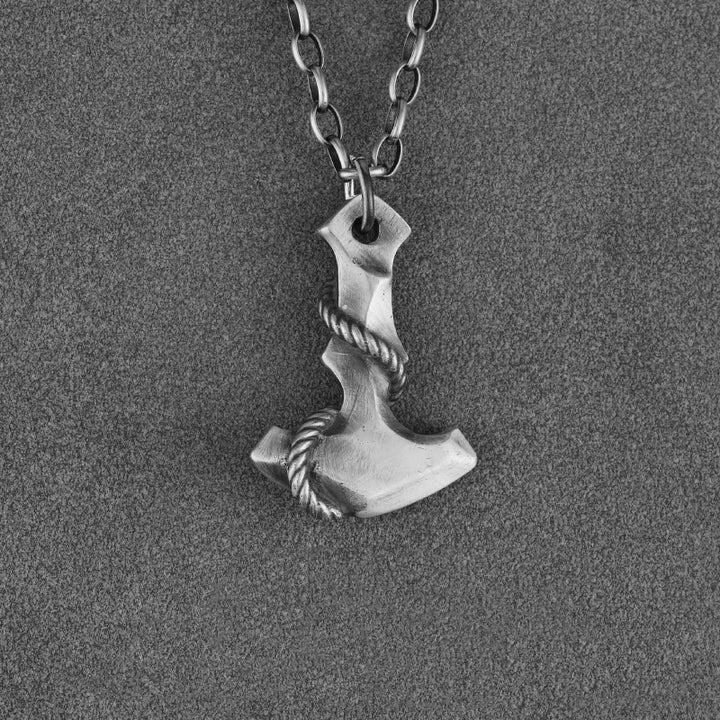 WorldNorse Handcrafted 999 Silver Anchor Necklace - image 3