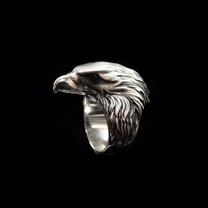 WorldNorse 925 Sterling Silver Raven Ring - image 6