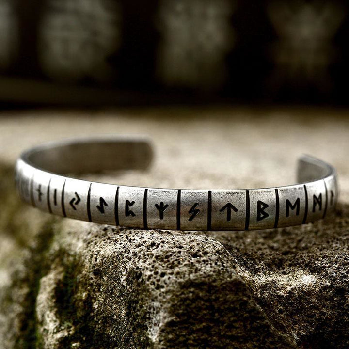 WorldNorse Runes Viking Bangle Bracelet