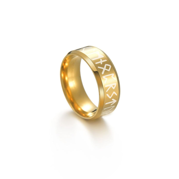 WorldNorse Viking Runes Men Ring