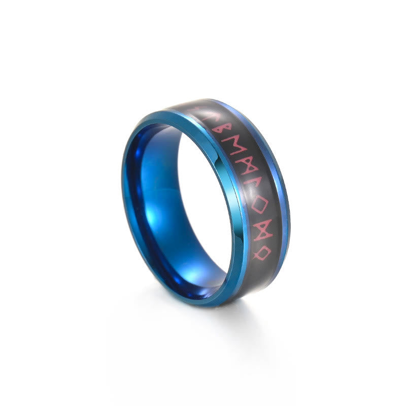 WorldNorse Viking Runes Men Ring