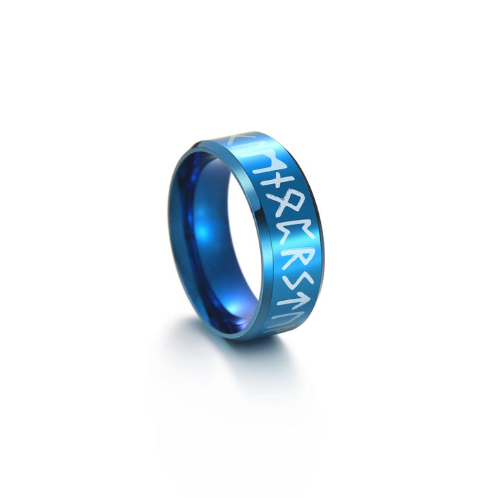 WorldNorse Viking Runes Men Ring