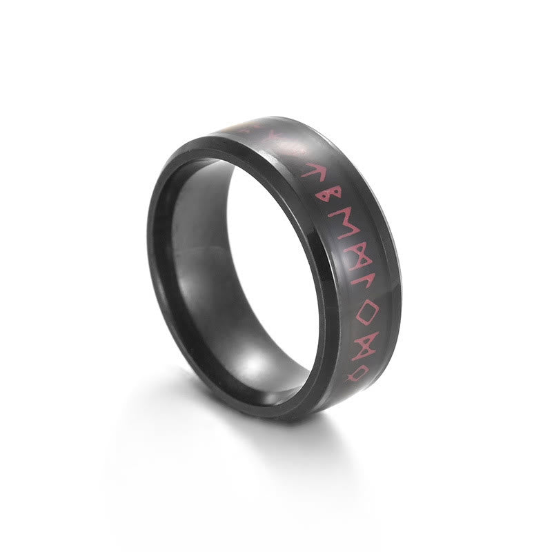 WorldNorse Viking Runes Men Ring