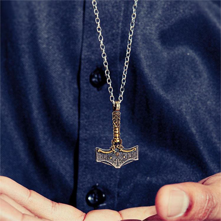 WorldNorse Handcrafted 925 Silver Mjolnir Necklace - image 6