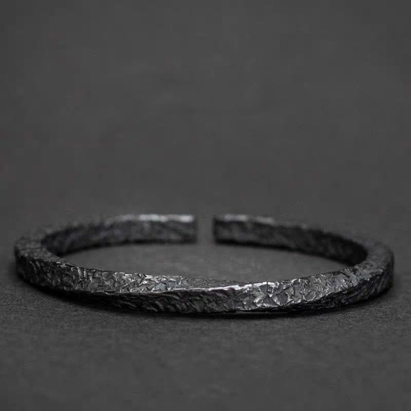WorldNorse Flowing Fire Gold Inlay Adjustable Bracelet / Ring / Necklace - Rattan Bracelet#Retro Silver - image 7