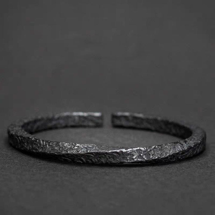 WorldNorse Flowing Fire Gold Inlay Adjustable Bracelet / Ring / Necklace - Rattan Bracelet#Retro Silver - image 7