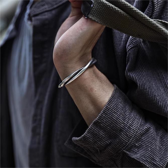 WorldNorse Handmade Twist Wire Open Bracelet - image 3