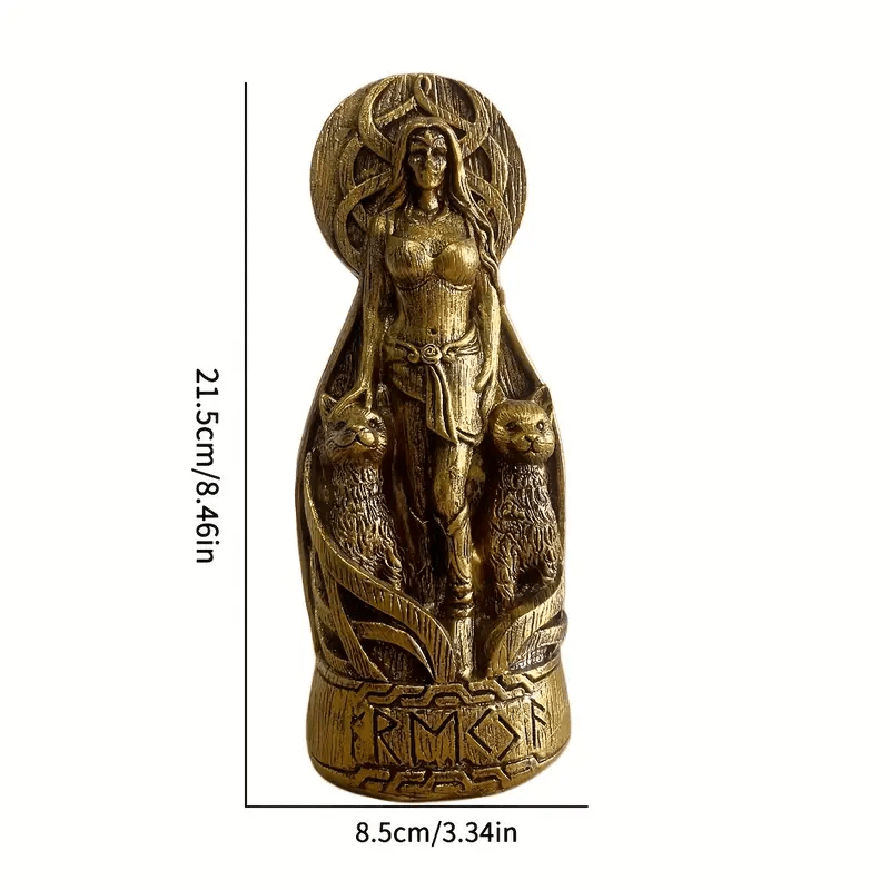 WorldNorse Freya Norse Goddess Altar Sculpture - image 8