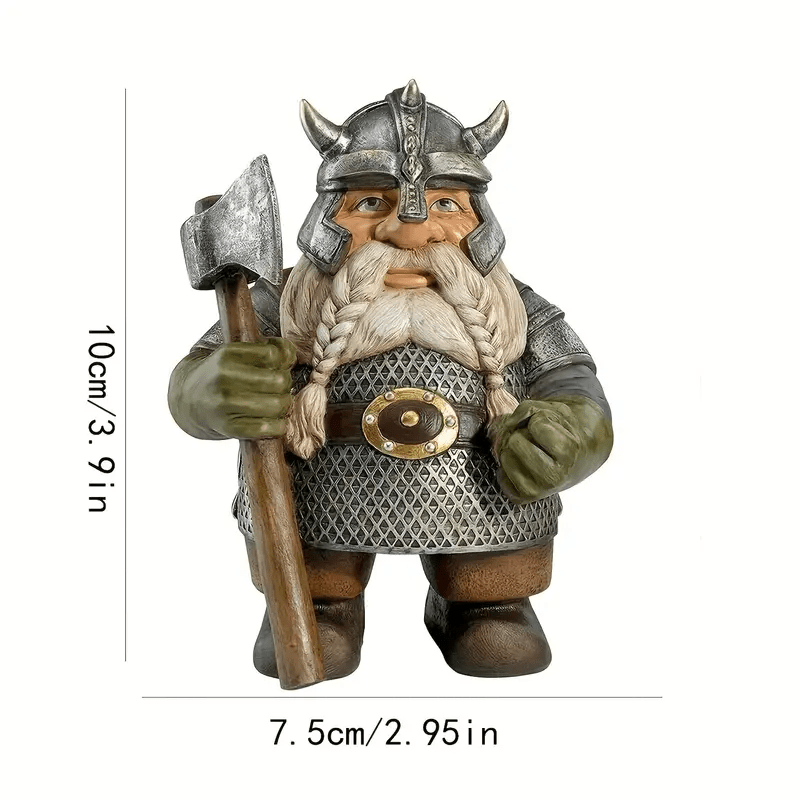 WorldNorse Victor Viking Axe Hammer Warrior Statue - image 7