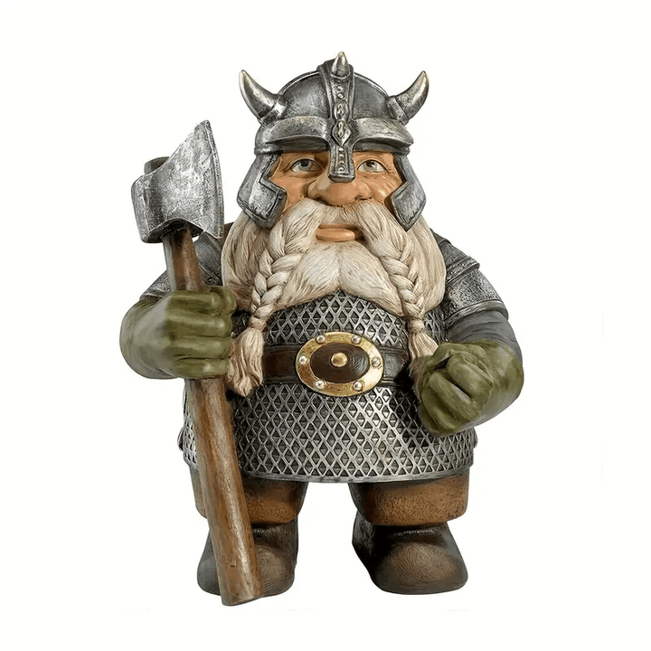 WorldNorse Victor Viking Axe Hammer Warrior Statue