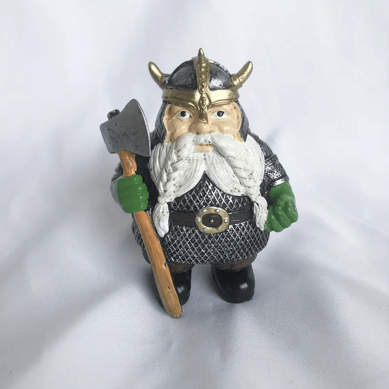 WorldNorse Victor Viking Axe Hammer Warrior Statue