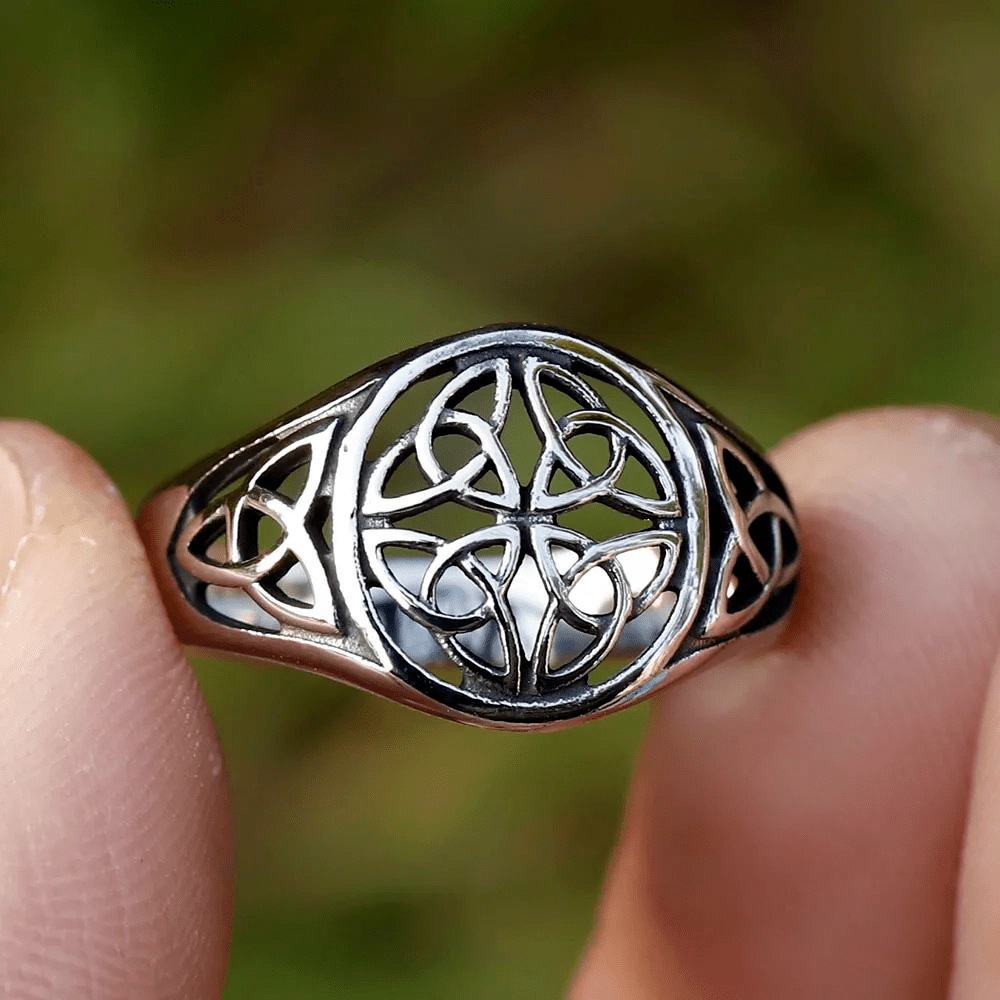 WorldNorse Odin Trinity Triquetra Ring