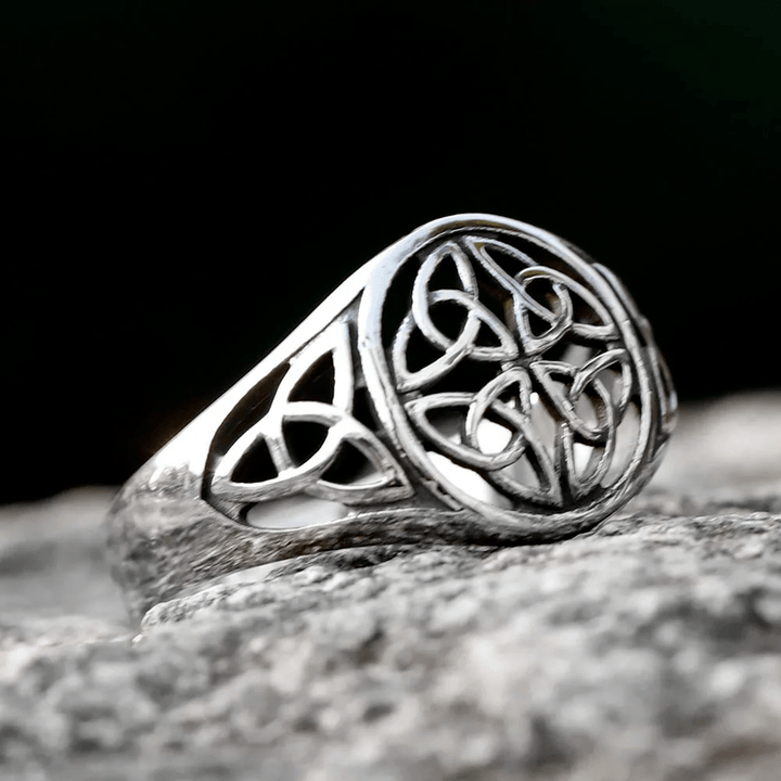 WorldNorse Odin Trinity Triquetra Ring