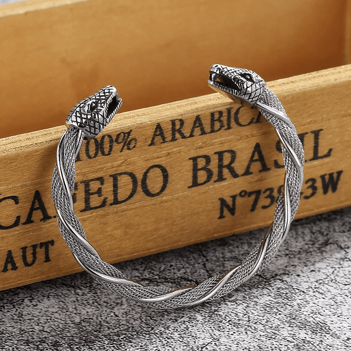 WorldNorse Double Headed Snake Bracelet - image 1