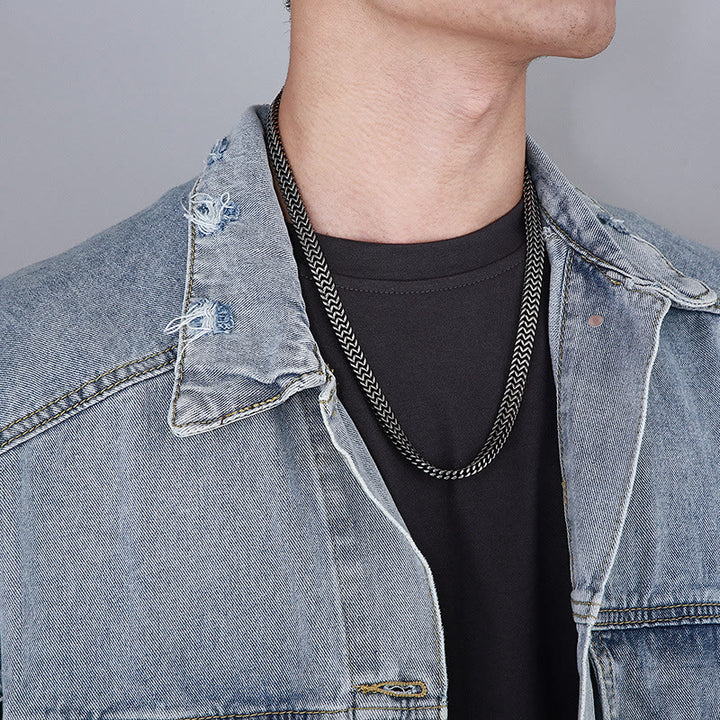 WorldNorse Double Snake Head Animal Necklace - image 8