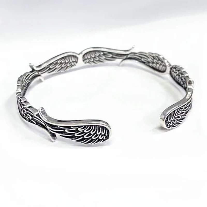 WorldNorse Angel Wings Vintage Style Bracelet - image 8