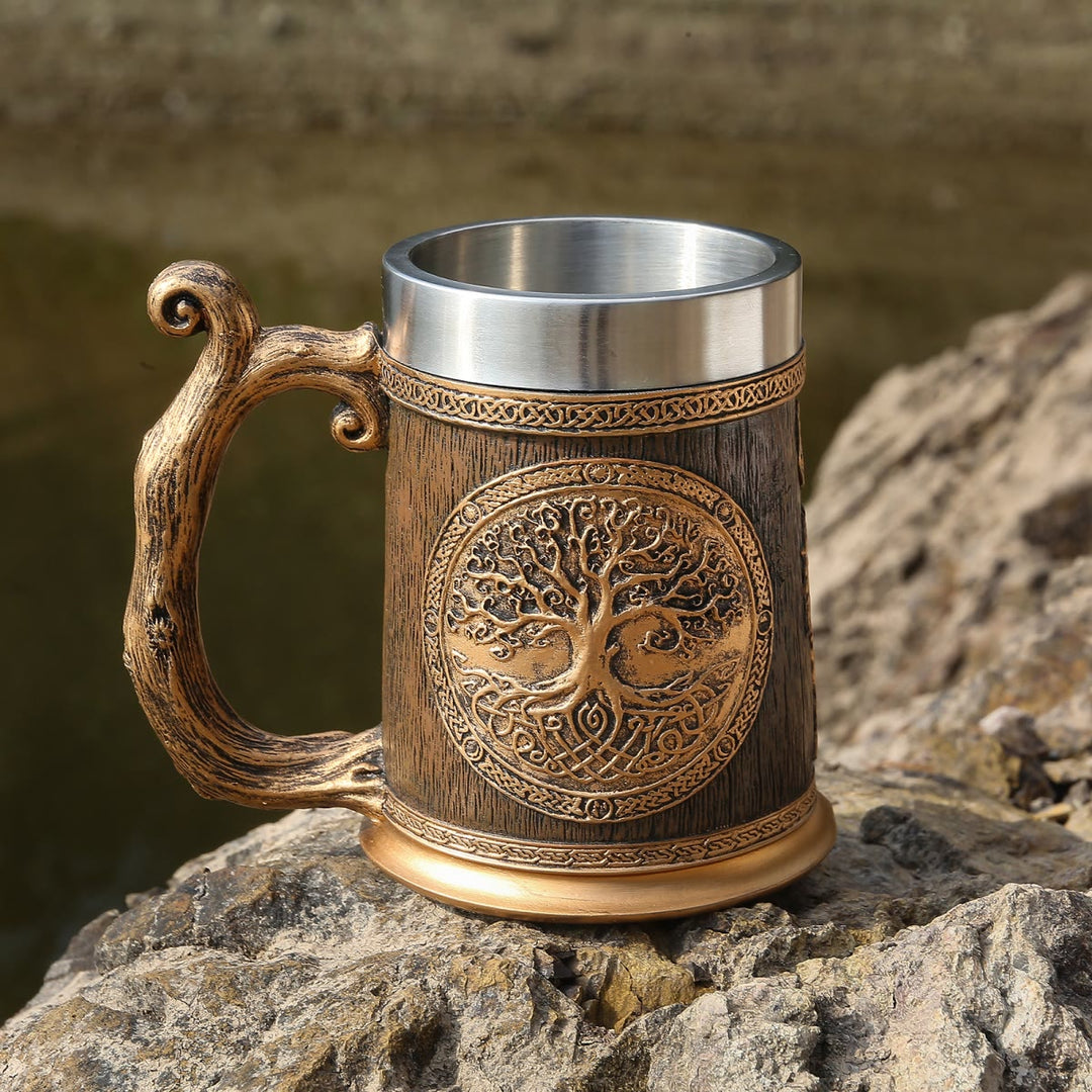 WorldNorse Yggdrasil Tree Of Life Viking Mug - Cup - image 0