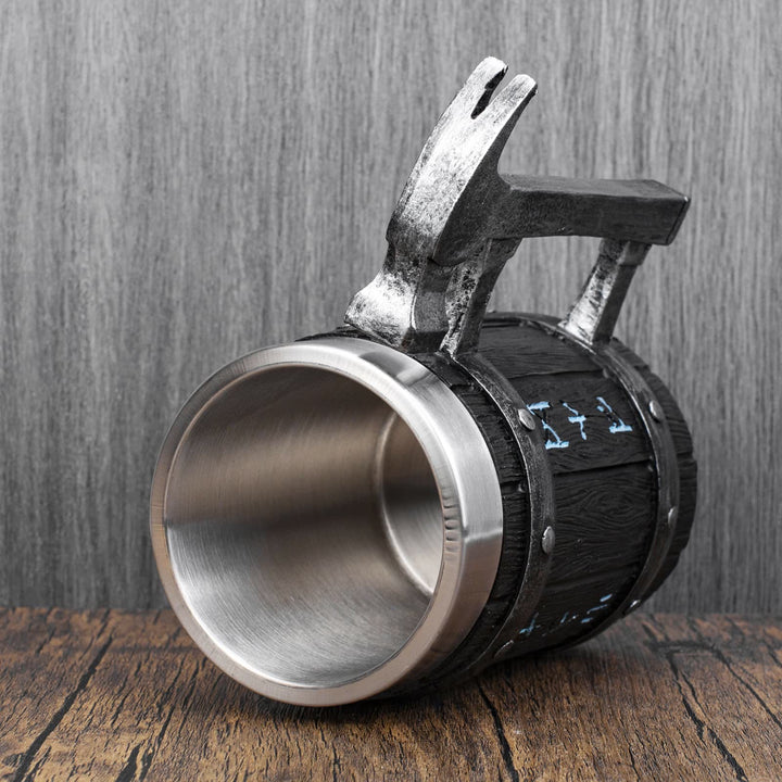 WorldNorse Nordic Viking Rune Hammer Mug - image 6