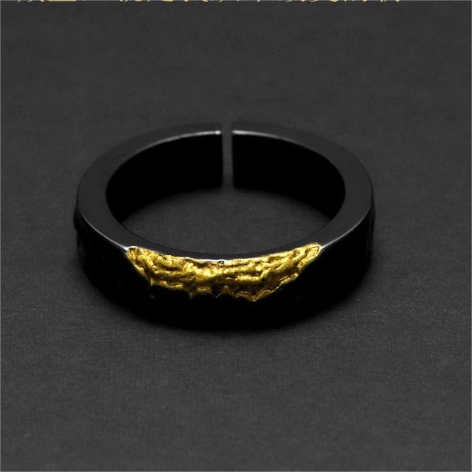 WorldNorse Hidden Gold Adjustable Ring - image 3